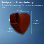 Heart shape knee support cushion - Image 3