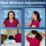 Curve Butterfly Bed Pillow - Image 4