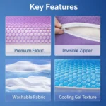 Cooling Gel Grid Pillow (Small) - Image 7