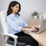 Orthopedic Dual-Round Coccyx Seat Pillow - Image 2