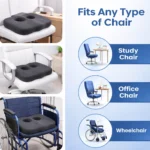 Orthopedic Dual-Round Coccyx Seat Pillow - Image 4