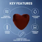 Heart shape knee support cushion - Image 7