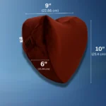 Heart shape knee support cushion - Image 3